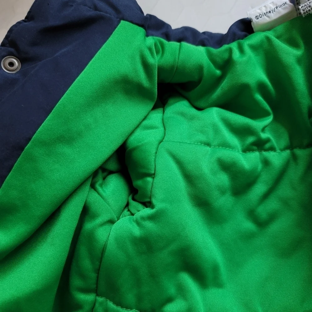 Disney Toy Story 3 Buzz Lightyear Patch Bomber Jacket Navy Blue 12 Months